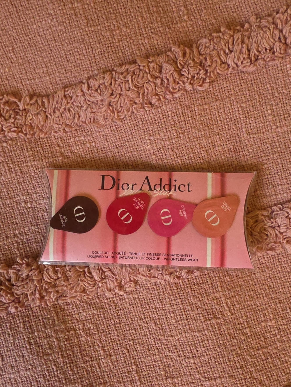 Dior Addict Lacquer Stick Lipstick deluxe Palette 924 877 684 550 Brush